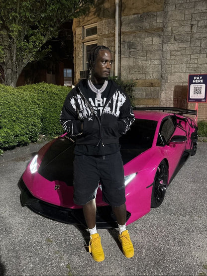 "Glorifeyed" Zip ups BLACK