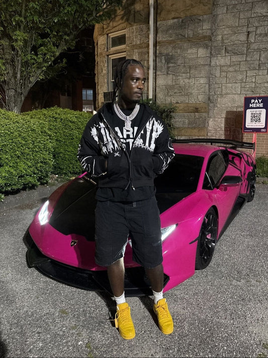 "Glorifeyed" Zip ups BLACK